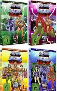 He-Man and the Masters of the Universe - Season 1+2 / Die komplette Serie im Set, DVD Box mit 130 Folgen | Bundle inkl. She-Ra 55,98€