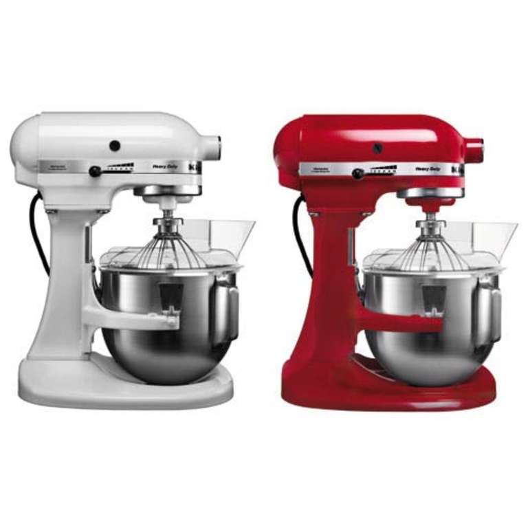 KitchenAid Heavy Duty 5KPM5 Küchenmaschine, 315 W, 4,8 L Farben Weiß und Empire-Rot für 416,49€ [Metro Online]