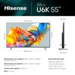 Hisense TV 55U6KQ Mini LED 4K