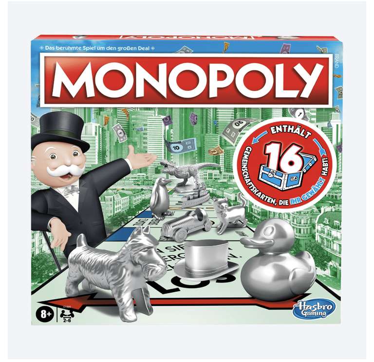 Tabu, Monopoly und andere Brettspiele (Hasbro Spiele-Mix)