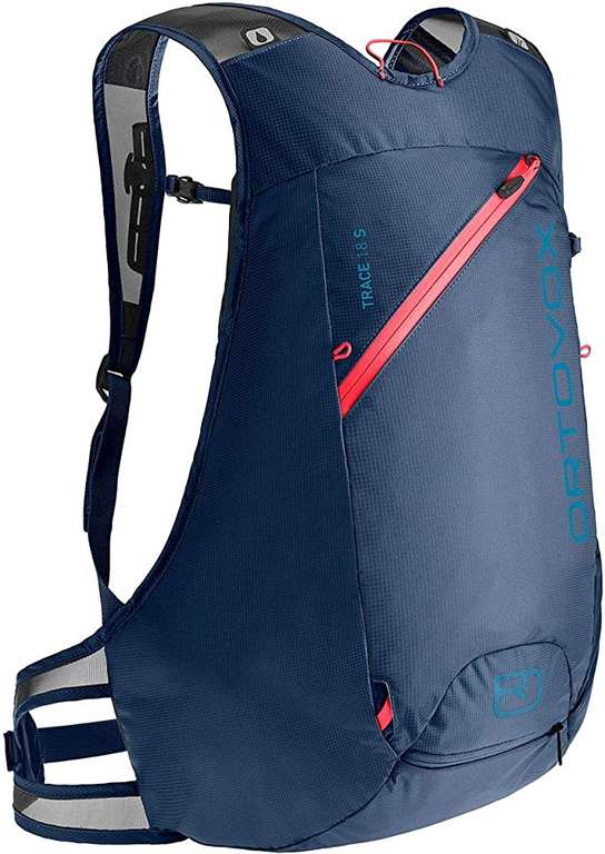Ortovox Trace S Rucksack für 70,39€ inkl. Versand | z.B. zum Skifahren | Größe: S | Brustgurt mit Signalpfeife | Pickel-/Stockbefestigung