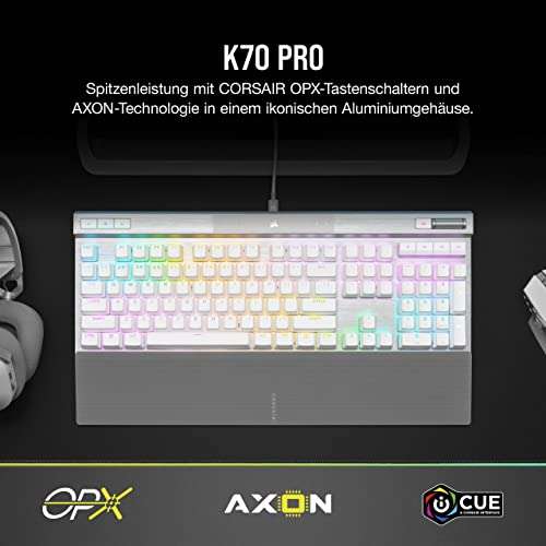CORSAIR K70 PRO RGB Kabelgebundene Gaming-Tastatur