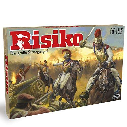 [PRIME] Hasbro HASD0010 - Risiko - Brettspiel, für 2-5 Spieler, ab 10 Jahren für 23,99€