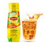 [PRIME/Sparabo] SodaStream Sirup Lipton Ice Tea Pfirsich oder Zitrone - 1x Flasche ergibt 9 Liter Fertiggetränk, 440 ml