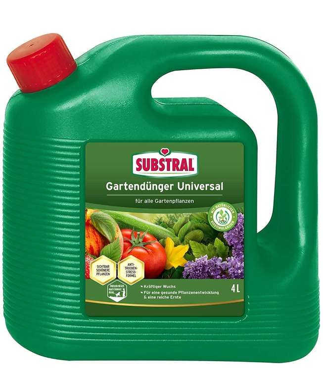 Substral Gartendünger Universal 4 Liter bei Amazon Prime