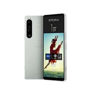 Sony Xperia 1 IV 5G | 12GB / 256GB | 6,5" 4K HDR 120Hz OLED | Dreifach-Kamera mit optischem Zoom (ZEISS T*) | Snapdragon 8 Gen 1 | weiß