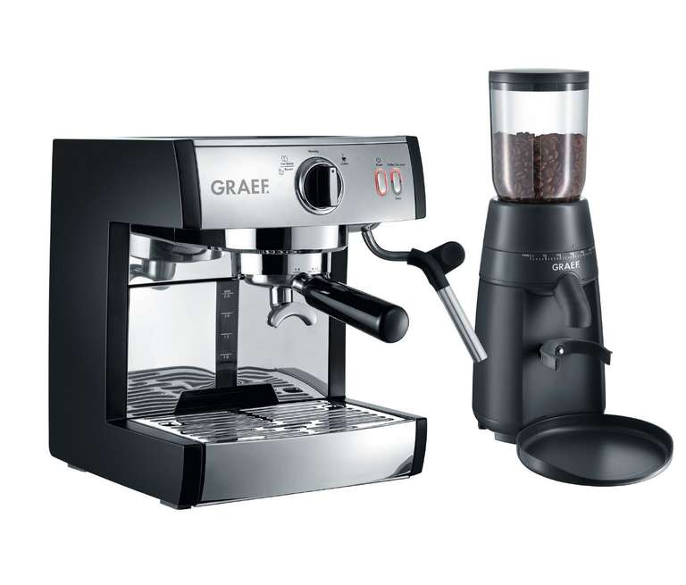 [eBay] Graef Siebträger ES 702 Pivalla + CM 702 Kaffeemühle Espressomaschine Thermoblock Espressomaschine Espressokocher Kaffeemaschine