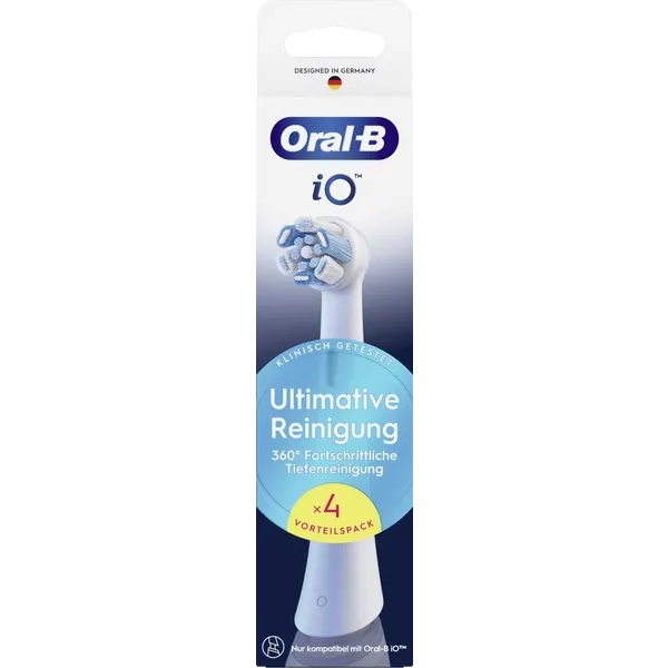 Rossmann Oral B iO Aufsteckzahnbürste ultimative Reinigung ( schwarz und weiß je 4 stück ) sanfte Reinigung 4+1