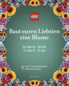 (Lokal München) Kostenlose Lego Blume zum Muttertag im Lego Store- Kaufinger Str.