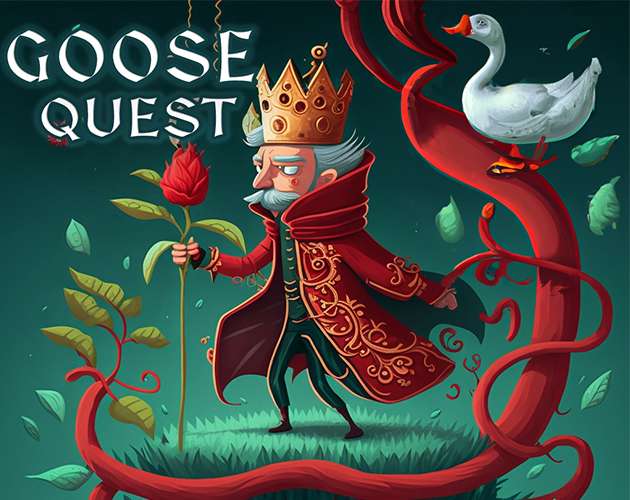 [itch.io] kostenloses PC Spiel bei itch.io "Goose Quest: A Royal Adventure"