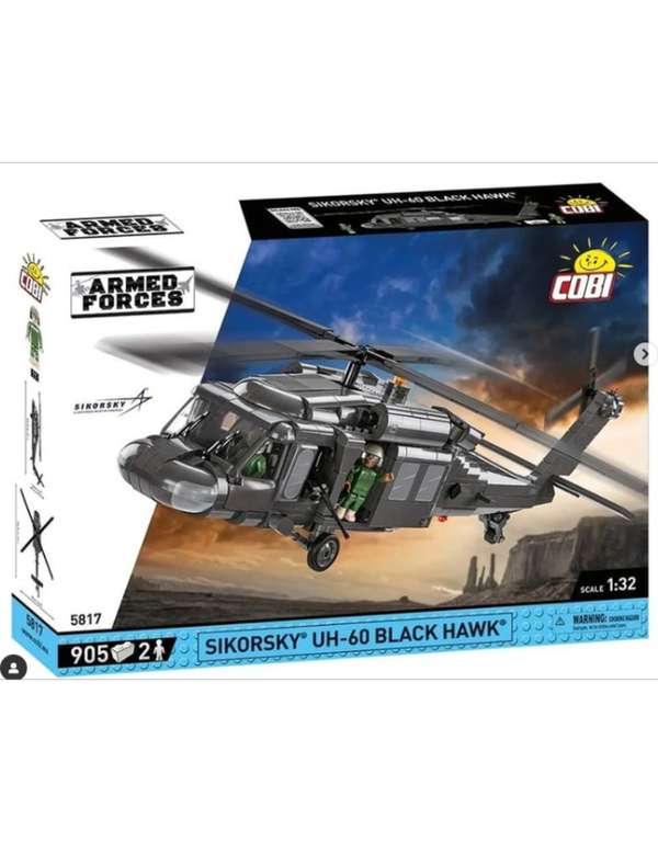 COBI Sikorsky UH-60 Black Hawk (5817) für 46,74 Euro [Thalia/Osiander]