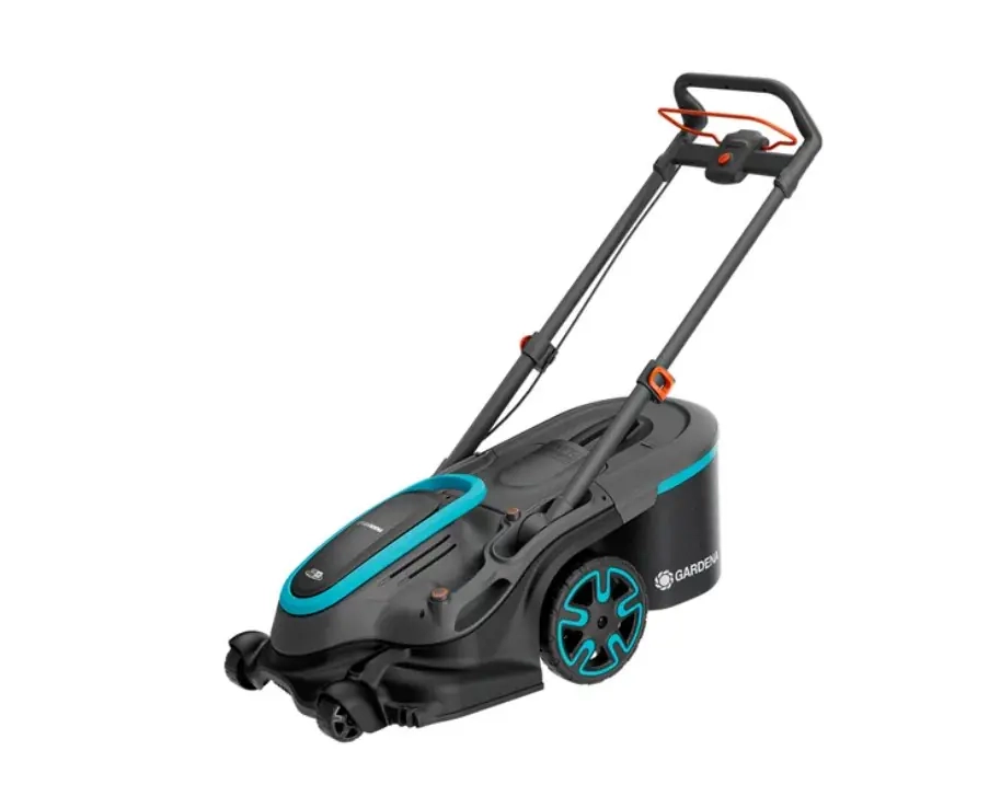 Gardena Akku Rasenmäher PowerMax Duo 46/36V inkl. 2x Akkus und Ladegerät, 46 cm Schnittbreite