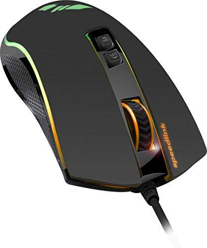 Speedlink ORIOS RGB Gaming Mouse - mit RGB-Beleuchtung - 7 programmierbare Tasten - für 14€ (Amazon Prime und MM/S Abholung)