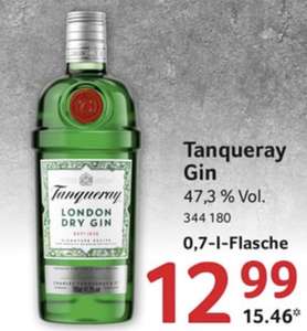 [Lokal Selgros] Tanqueray London Dry Gin 0,7l 47,3%