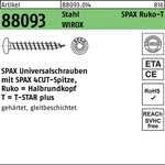 SPAX Schraube R 88093 Ruko Spitze/T-STAR 5x60/56-T20 Sta galv.verz. WIROX 200St.