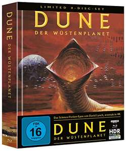 Dune - Der Wüstenplanet (1984) von David Lynch [4K UHD + Blu-ray] 3-Disc Mediabook [Amazon Prime]