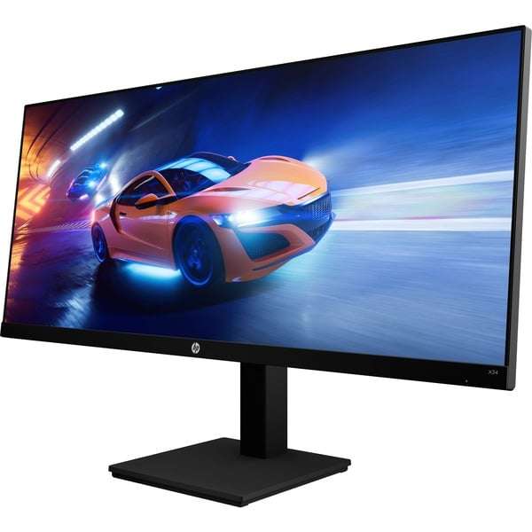 HP X34, Gaming-Monitor (86 cm(34 Zoll), schwarz, AMD Free-Sync, WQHD, IPS, 165Hz Panel)