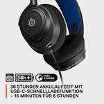 SteelSeries Arctis Nova 7P Wireless Over-Ear Gaming Headset für Playstation (USB-C, Schnellladefunktion, Dual Wireless)