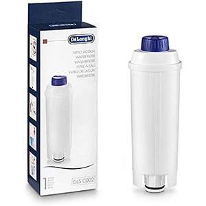De'Longhi Original Wasserfilter DLSC002, Wasserfilter für De'Longhi Kaffeevollautomaten mit Wasserfilter -Prime