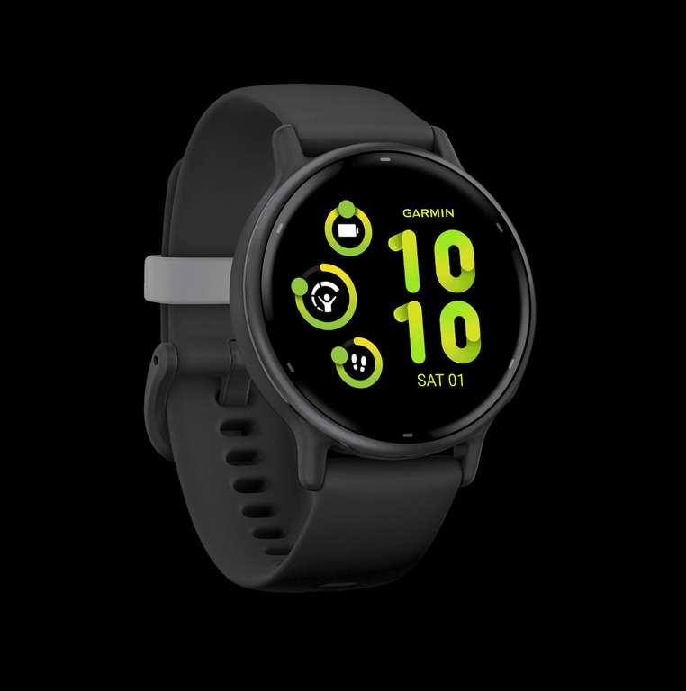 Bestpreis! GARMIN VIVOACTIVE 5 MUSIC Smartwatch faserverstärktes Polymer Silikon, 20mm