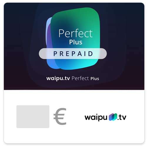Amazon] 50% Rabatt | Plus Perfect 6,25€/Monat) Jahr Waipu.tv B. Jahre 1 (z. Plus / gültig Comfort Perfect mind. mydealz 3 auf Gutscheine