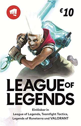 [Amazon] League of Legends Riot Points Card 20% Rabatt auch für Valorant verwendbar