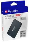 Verbatim Vi550 S3 SSD 1TB Interne 2,5'' SATA III 7 mm SSD-Laufwerk 3D NAND