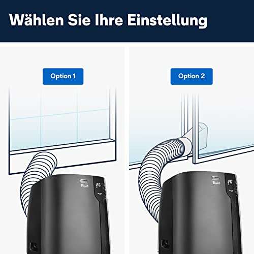 [Amazon] De'Longhi Pinguino PAC EX120 Silent mobiles Klimagerät inkl. gratis Fenster-Kit