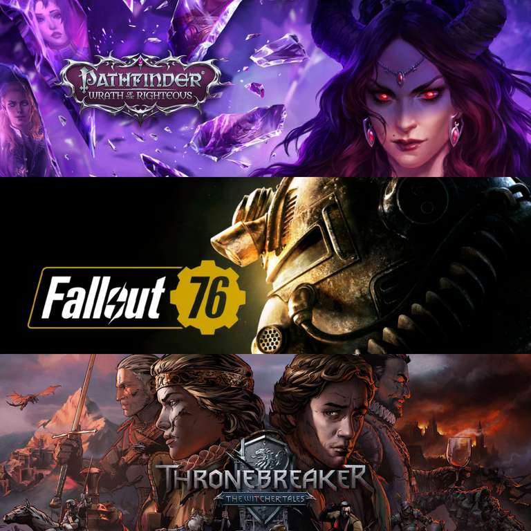 [Humble Bundle Choice Feb. 2023] u.a. Pathfinder: Wrath of the Righteous | Thronebreaker | Fallout 76 | Fallout 1| Othercide | uvm.
