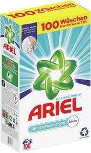 [Prime Sparabo] Ariel Waschmittel Pulver, Febreze Frische, 100 Waschladungen, 6.5kg