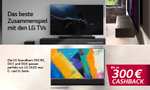 LG Soundbar Cashback bis 02.07.: bis zu 150€ bei Einzelkauf bzw. bis zu 300€ in Kombination mit OLED-Fernseher C2, G2, C3 oder G3