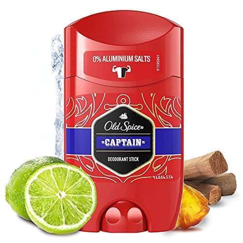 Old Spice Captain Deodorant Stick | Deo Stick Ohne Aluminium Für Männer 50 ml (1er Pack) (Prime Spar-Abo) (personalisiert?)