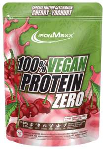 IronMaxx - Veganes Proteinpulver (500g) für 11,94 EUR/kg z.B. Cherry-Yoghurt (auch andere Geschmäcker mit MHD 07/24, teils leicht teurer)