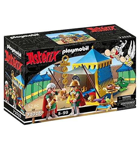 [Prime oder Otto Up+] PLAYMOBIL Asterix 71015 Anführerzelt mit Generälen, Spielzeug für Kinder ab 5 Jahren
