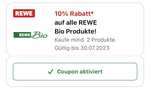 2x Rewe Bio Rapsöl mit 1,10€ Rabatt + Rewe-/Payback-Coupons (personalisiert)