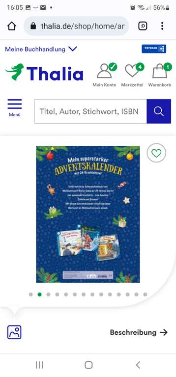 Mein superstarker Adventskalender mit 24 Minibüchern, Ravensburger