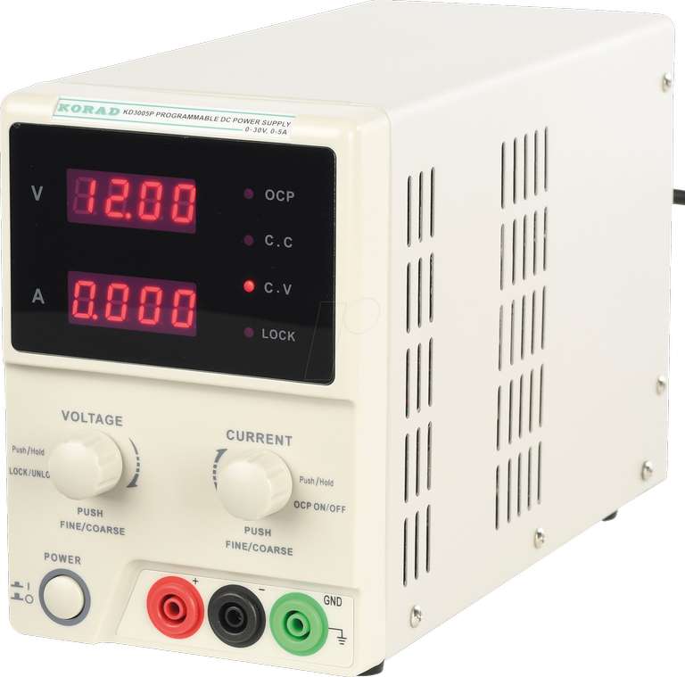 Korad KD3005P Labornetzgerät, 0 - 30 V, 0 - 5 A, stabilisiert, programmierbar, Labornetzteil