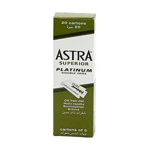 [Amazon Marketplace: Prime] Rasierklingen Astra Superior Platinum