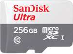 SANDISK Ultra UHS-I mit Adapter für Tablets, Micro-SDXC Speicherkarte, 256 GB, 120 MB/s - Saturn / Media Markt (Abholung/Lieferung)