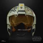 Hasbro Star Wars The Black Series Trapper Wolf Elektronischer Helm zu Star Wars: The Mandalorian, Lichter, Sounds, Multi, F5549