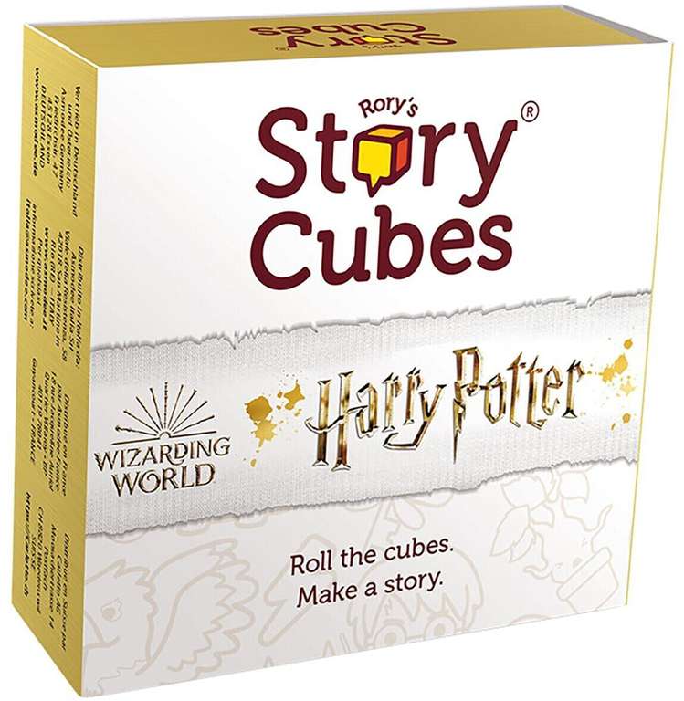 [Prime] Story Cubes – Harry Potter | Erzählspiel / "Kreativhilfe" für 1 - 12 Personen ab 6 Jahren | ca. 20+ Minuten