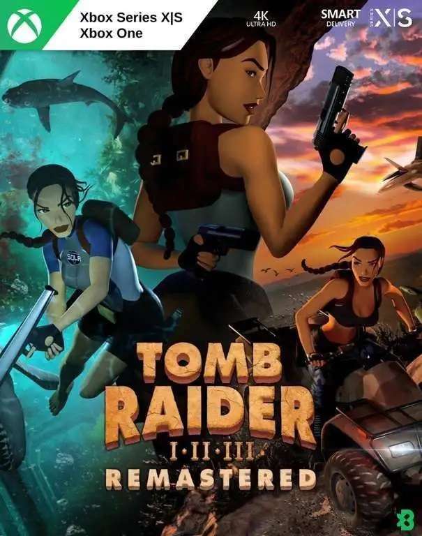 Tomb Raider I-III Remastered Starring Lara Croft für Xbox One & Series XIS [XBOX Türkei Microsoft Store]