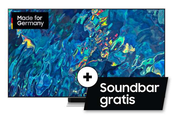 Samsung GQ75QN95BAT plus gratis Samsung Soundbar HW-S810B/ZG oder HW-S811B/ZG