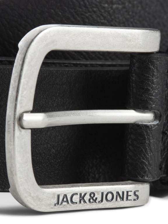 [Prime] 2x Jack&Jones 12120697 JACHARRY BELT NOOS Gürtel im Doppelpack (Stückpreis 6,45€) | Schwarz