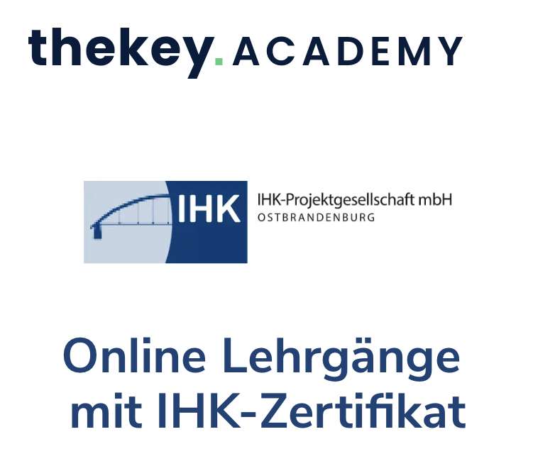 IHK Fortbildungen mit IHK Zertifikat (z.B. Agiles Projektmanagement, Digitalisierung, …) 711,27€