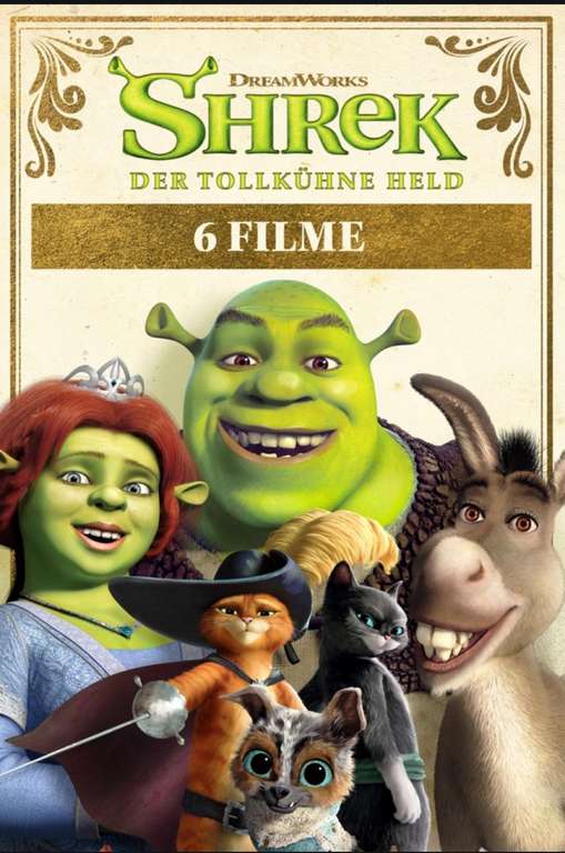 [Itunes] Shrek 6 Filme Collection