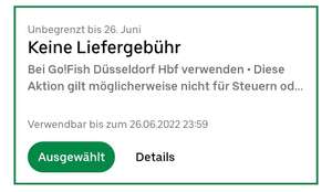 Keine Liefergebühr Go!Fish / LOKAL Düsseldorf Uber Eats
