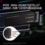 WD_BLACK SN770 1 TB High-Performance NVMe SSD, Gaming SSD, PCIe Gen4, bis zu 5.150 MB/s Lesen, Schwarz (Amazon, Galaxus, Saturn, MM)