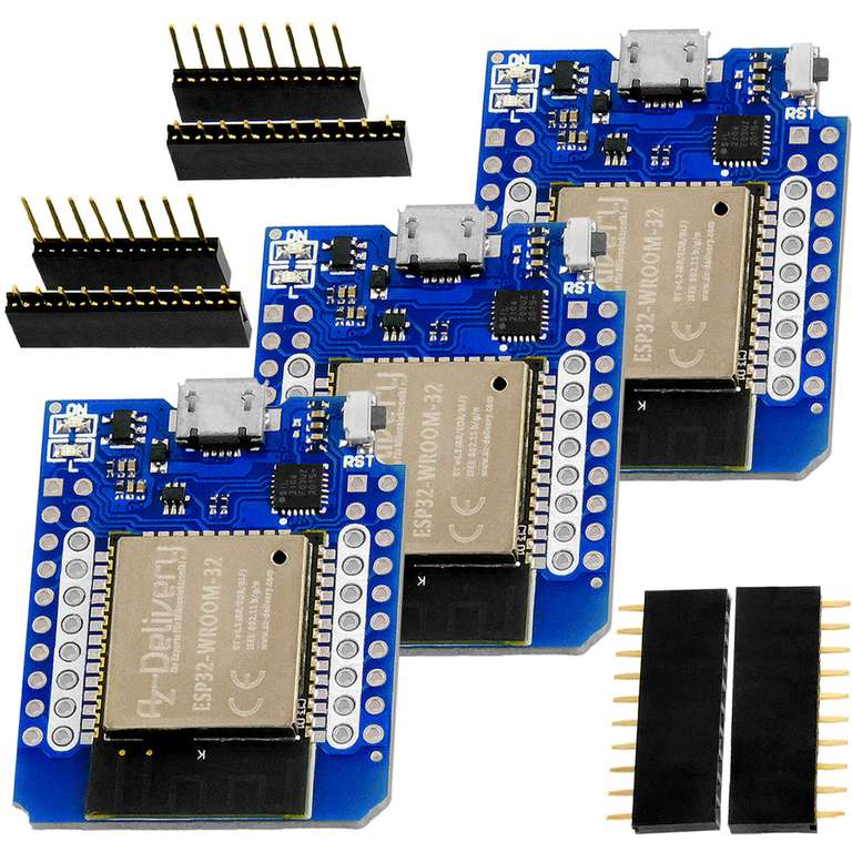 ESP32 D1 Mini Nodemcu WiFi Module + Bluetooth Internet Development Board Compatible with Arduino