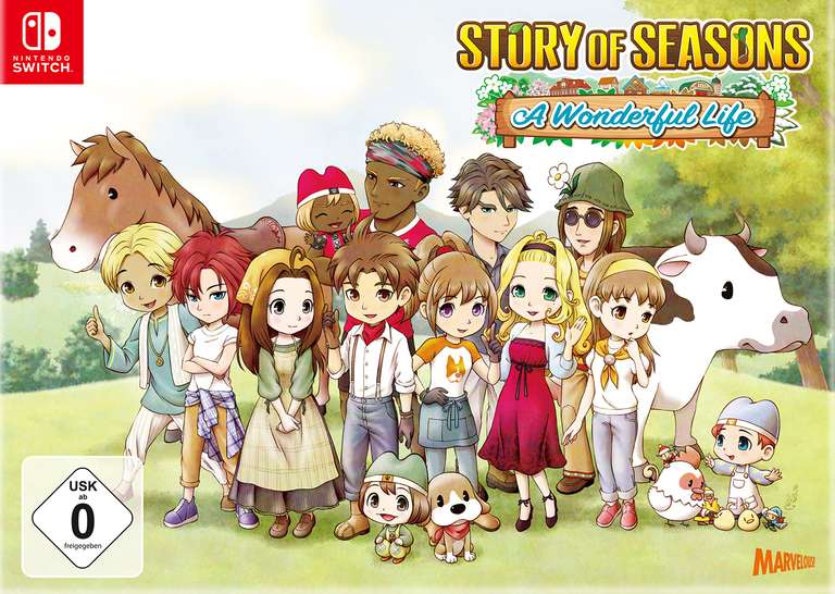 Story of Seasons: A Wonderful Life Limited Edition (Switch) für 33,98€ inkl. Versand (GameStop)